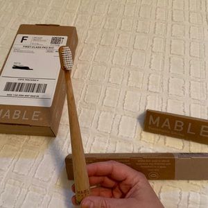 MAPLE bamboo toothbrush (4 brushes) UNOPENED